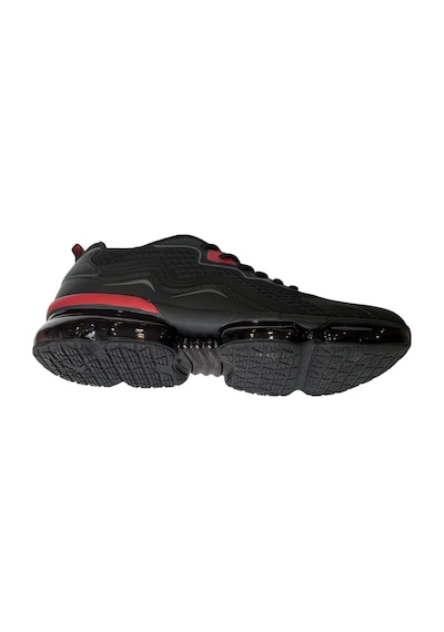 Kinetix Air Max Over Siyah Kırmızı Yürüyüş Koşu Ayakkabı Siyah - Kırmızı