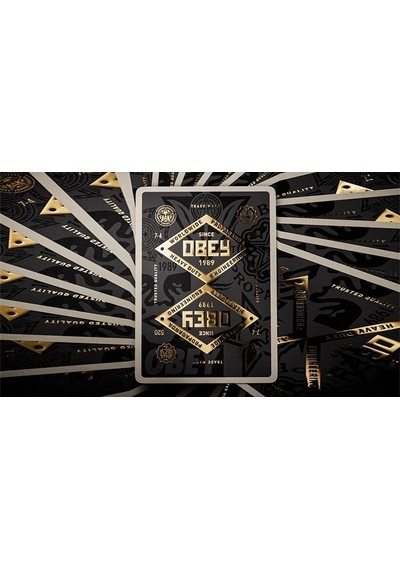 Theory11 Obey Gold Edition Premium Oyun Kağıdı İskambil Kartları Destesi