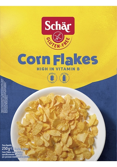 Schar Cornflakes Glutensiz Sade Mısır Gevreği 6 x 250 G