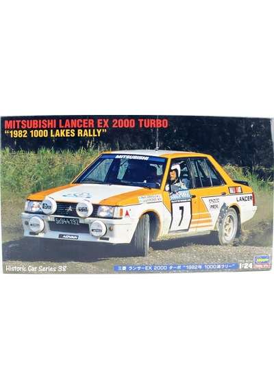 Hasegawa Hc38 21138 1/24 Ölçek, Mitsubishi Lancer Ex 2000 Turbo 1982 1000 Lakes Rally , Yarış Aracı Plastik Model Kiti