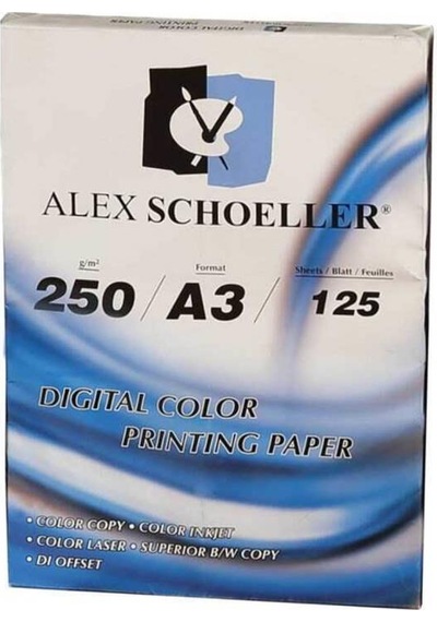 Alex Schoeller Fotokopi Kağıdı A3 250 Gr 125'li/4 Alx-830 250.01