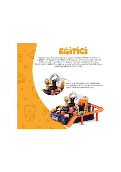 Ogi Mogi Toys 4 Düğme Kontrollü Uzay Macerası Oyun Seti