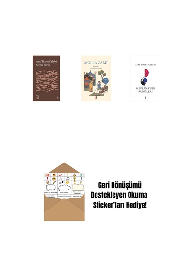 Everest Açıkhava 35 - Seçme Şiirler + Molla Câmî + Mevlana'nın Rubaileri + Okuma Sticker'ları