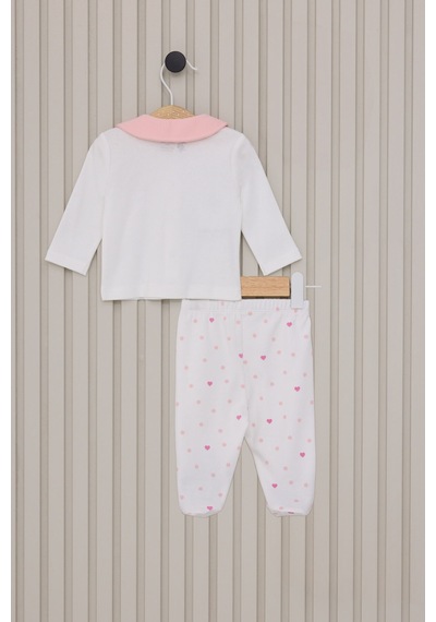 U.S. Polo Assn. Kız Bebek Beyaz Takım 5274-45899 Beyaz