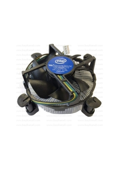Intel 1150/1151/1155/1156/1200 Alüminyum Fan