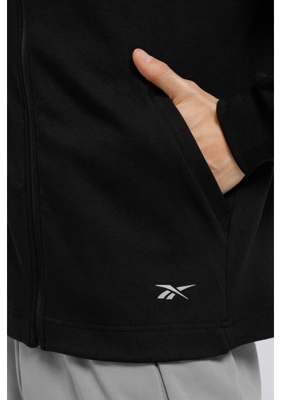 Reebok Actıv Coll Dreamblend Fz Siyah Erkek Eşofman Üstü 000000000101695215 Siyah