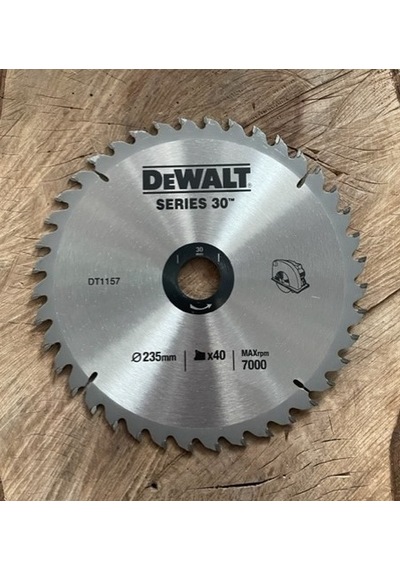 Dewalt Elmas 235mm Sunta Kesme Mdf Ahşap Kesme Testeresi 40diş