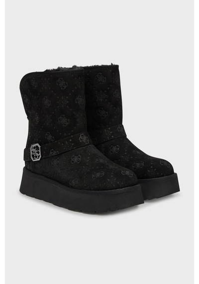Guess Bayan Bot Flfdol Esu10 Black Siyah Siyah