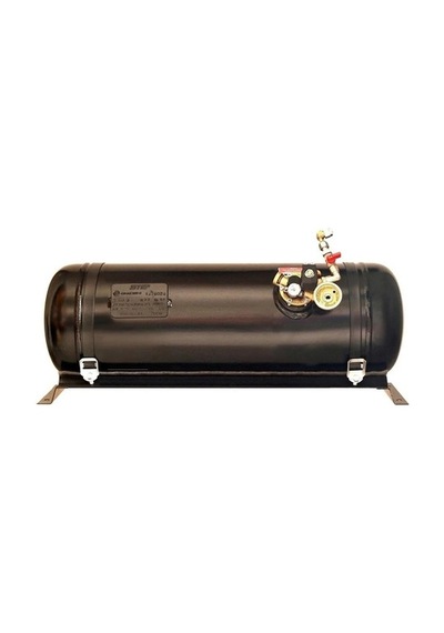 Mocan Karavan Lpg Tankı Yatay 20 Litre Siyah