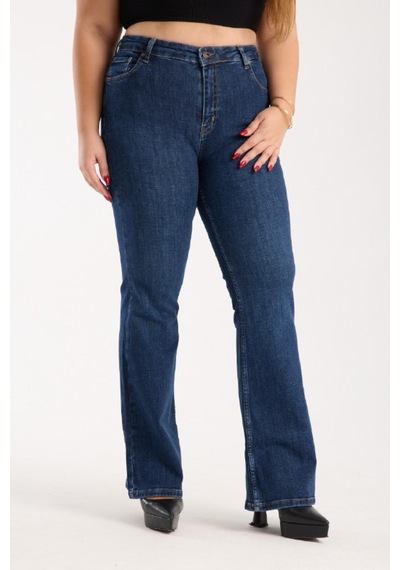 Lacarino 7579 Cındy Xl Kadın Jean Pantolon Dark Blue