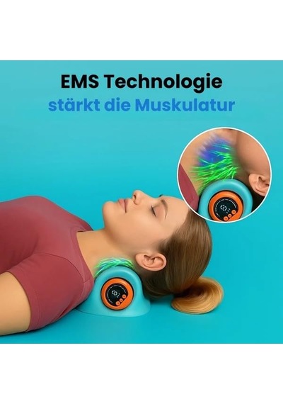 Azouna Smartneck 4'ü 1 Arada Boyun Masaj Aleti Mavi
