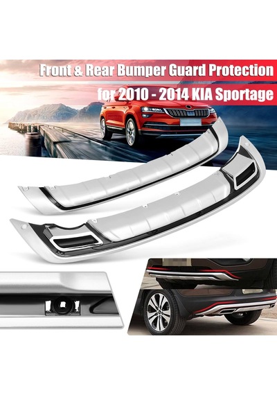 Kia Sportage 2010-2015 Ön Arka Tampon Difüzör  Plate