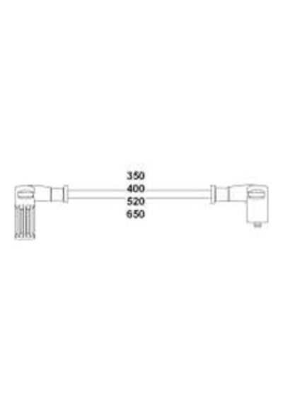 Hellux Hbk.3166 Buji Kablosu Tempra Mpı 1.6ie 8v-punto 1.4 Gt Turbo 7785350 1 Takım
