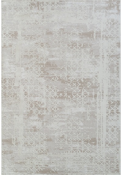 Kaşmir Halı 7/24 Sahara Marta Bej 160x230 CM Salon Mutfak Halısı Kilim