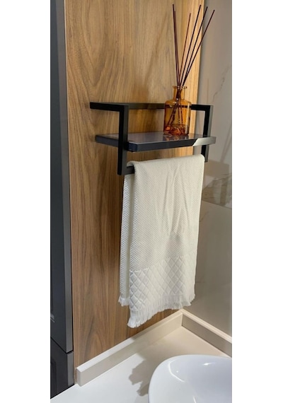 Lylacollection Arya Raflı Havluluk (506780816) Siyah