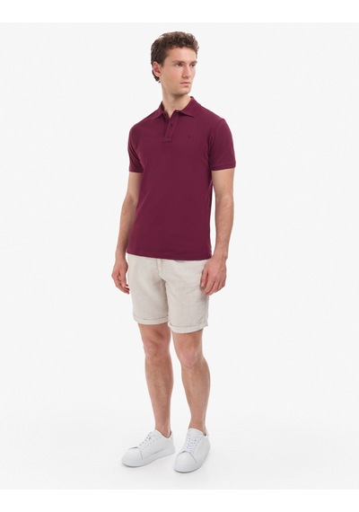 Pierre Cardin Erkek Bordo Tişört Basic 50321128-vr014