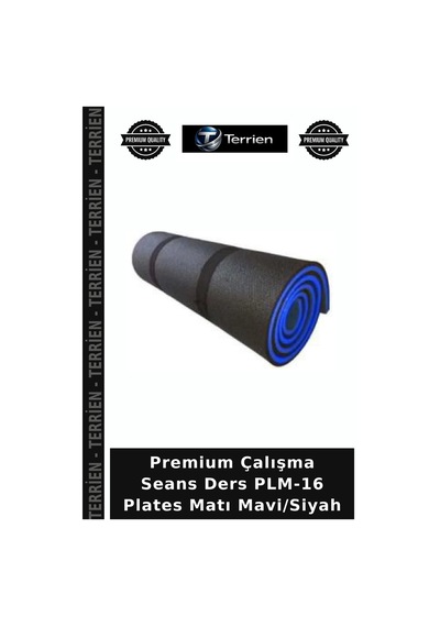 Premium Çalışma Seans Ders Plm-16 Plates Matı Mavi/siyah Mavi - Siyah
