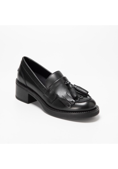 Nero Black Oxford Klasik Kadın 82l3 Frau Tresor Nero siyah