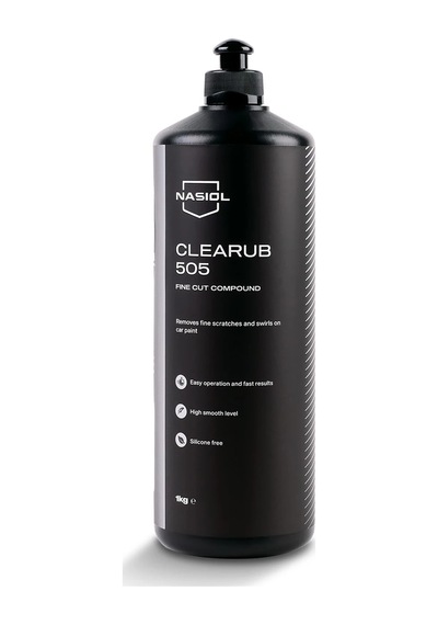 Nasiol Clearub 505 Araç İnce Çizik Giderici Pasta 1 Kg