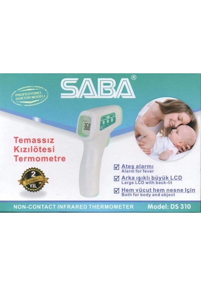 Mey İthalat Saba Temız Kızılötesi Ateş Ölçer
