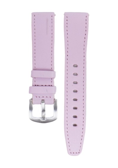 Fro Lw38-43 20 Mm Hakiki Deri Düz Pembe Kordon Silver Toka