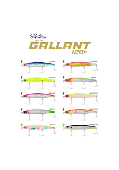 Fujin Gallant 120f 19gr 120mm Floating Maket Balık