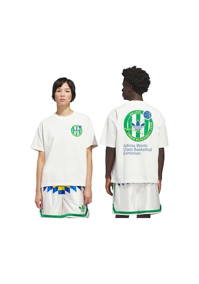 Adidas Originals Crest Unisex Beyaz Günlük Stil T-shirt Kd3615