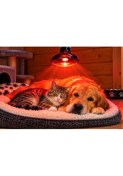 Isıtıcılı Ampul Infrared 250w Kırmızı Işık
