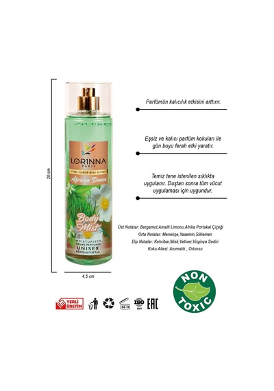African Dance Body Mist 270 Ml