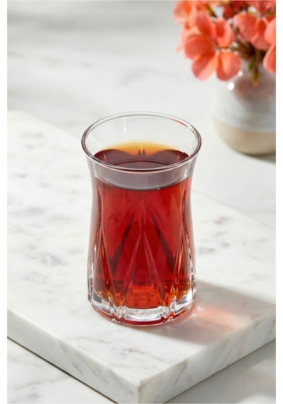 Lav Zoey Cam Çay Bardağı 6 Kişilik 165 ml