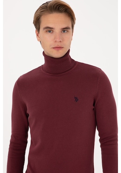 U.s. Polo Assn. Erkek Plum Kazak /triko 50313640-vr177 New Plum