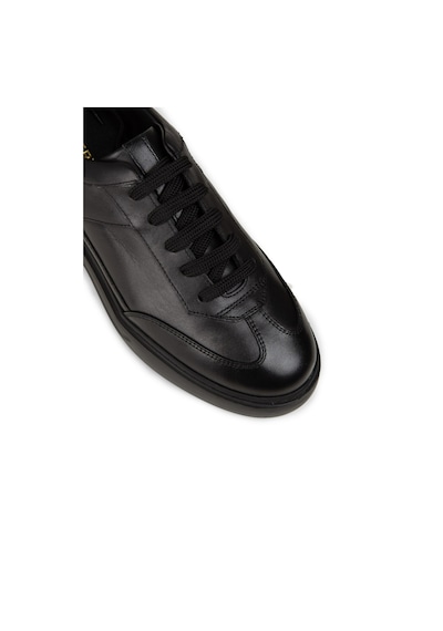 Deery Erkek Hakiki Deri Siyah Sneaker Ayakkabı - 02015msyhe01 Siyah