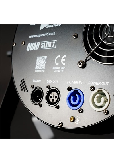 Ssp Deron Quad Slim 7 Led Par Rgbw