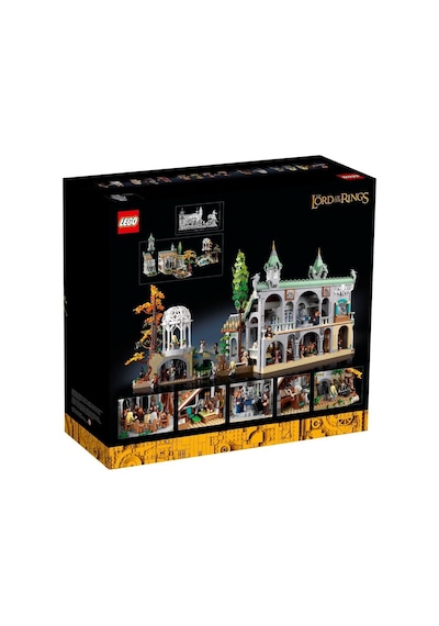 LEGO® Icons 10316 Yüzüklerin Efendisi: Rıvendell 6167 Parça