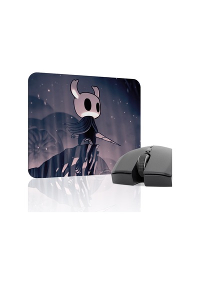 Hollow Knight Kaymaz Dikişli Kauçuk Oyuncu Mousepad V3 - 22x18 Gaming Mouse Pad Fare Altlığı