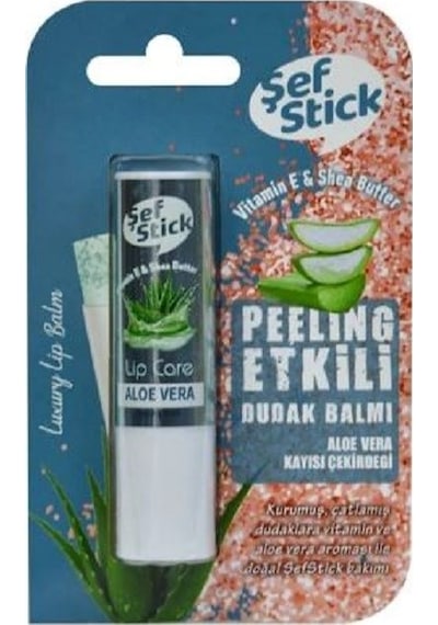 Şef Stick Lip Care Dudak Koruyucu Peeling Etkili  8697452308154