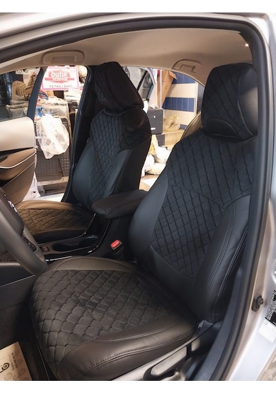 Toyota Corolla Uyumlu 2021 Araca Özel Oto Koltuk Kılıfı (158029)