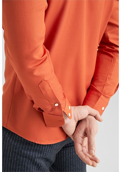 D's Damat Erkek Gömlek Slim Fit Turuncu Renk 6EF02ORT00288 Turuncu D's Damat Erkek Gömlek Slim Fit Turuncu Renk 6EF02ORT00288 Turuncu
