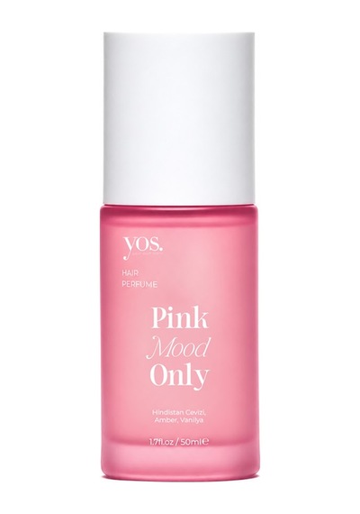 Yos. Pink Mood Only Hair Mist 50 Ml Hindistan Cevizi, Amber & Vanilya Kokulu Saç Parfümü