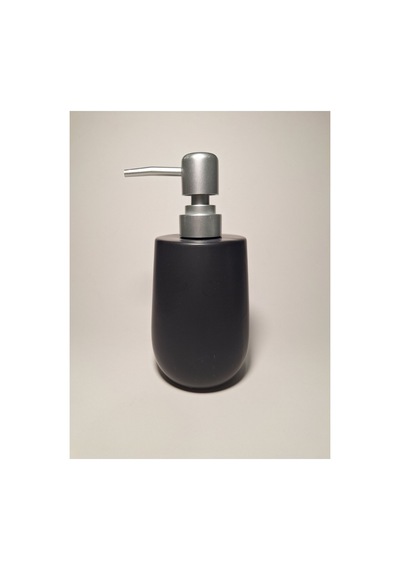 Buççin Online Mağaza Şık Porselen Siyah Sıvı Sabunluk 400ml Modern Pratik Porselen Siyah Çok Renkli