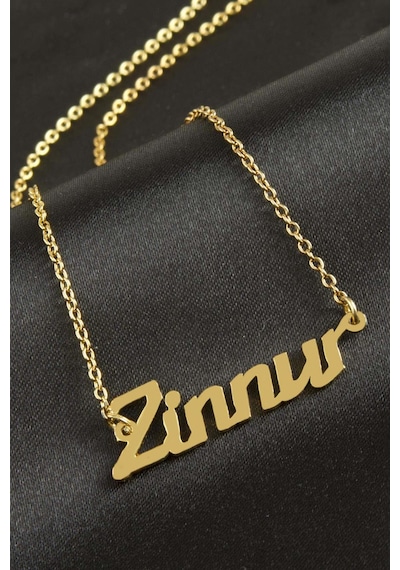 Zinnur İsimli Kolye -sarı N145 altın 40133251