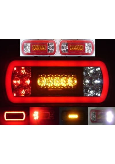 Çeray Neon Led Dikdörtgen Stop Lambası 12v-24v 12 Volt