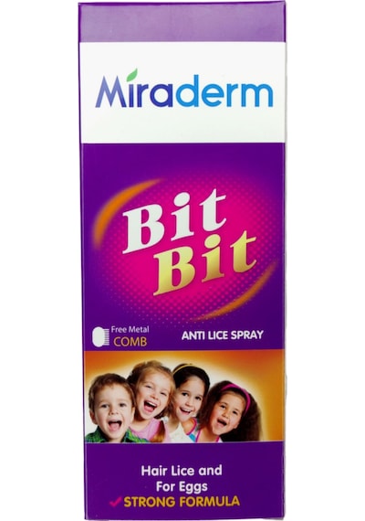 Miraderm Bit Bit Sprey ve Metal Tarak