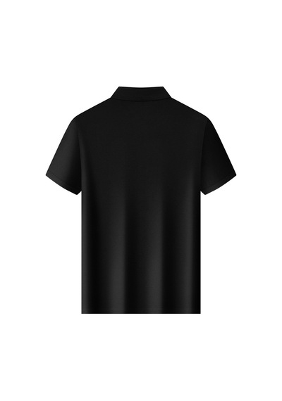 New Performance Premium Polo T-shirt %100 Pamuk Mercerize Siyah