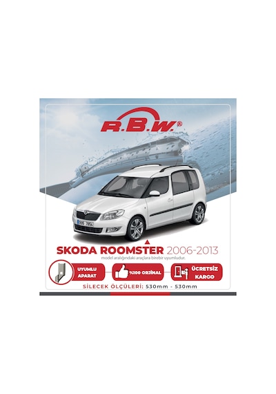 Skoda Roomster Muz Silecek Takımı (2006-2013) RBW