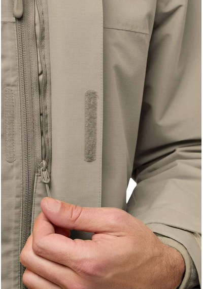 Jack Wolfskin Altenberg 3in1 Erkek Outdoor Mont A61864 Linen