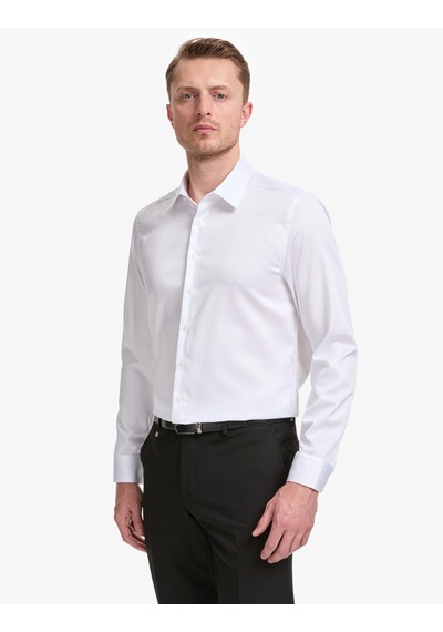 Pierre Cardin Erkek Beyaz Gömlek Basic 50321020-vr013