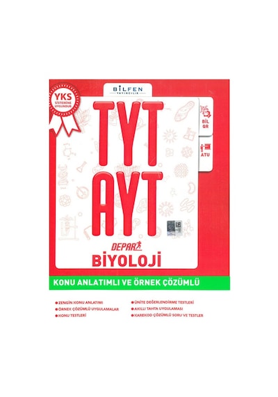 Tyt Ayt Biyoloji Depar Konu Anlatımlı Örnek Çözümlü Bilfen Yay