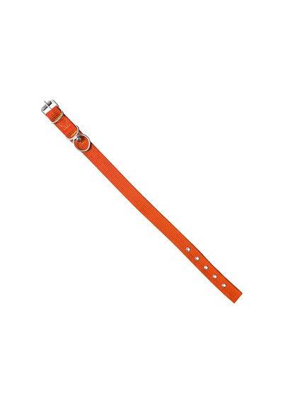 Savex Dokuma Köpek Boyun Tasması Turuncu 2.5 50 Cm Çok Renkli