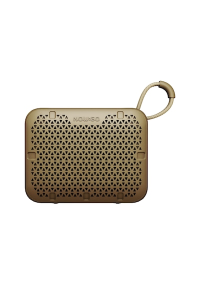Nowgo Stone M1 5w Su Geçirmez Taşınabilir Bluetooth 5.4 Hoparlör Kahverengi